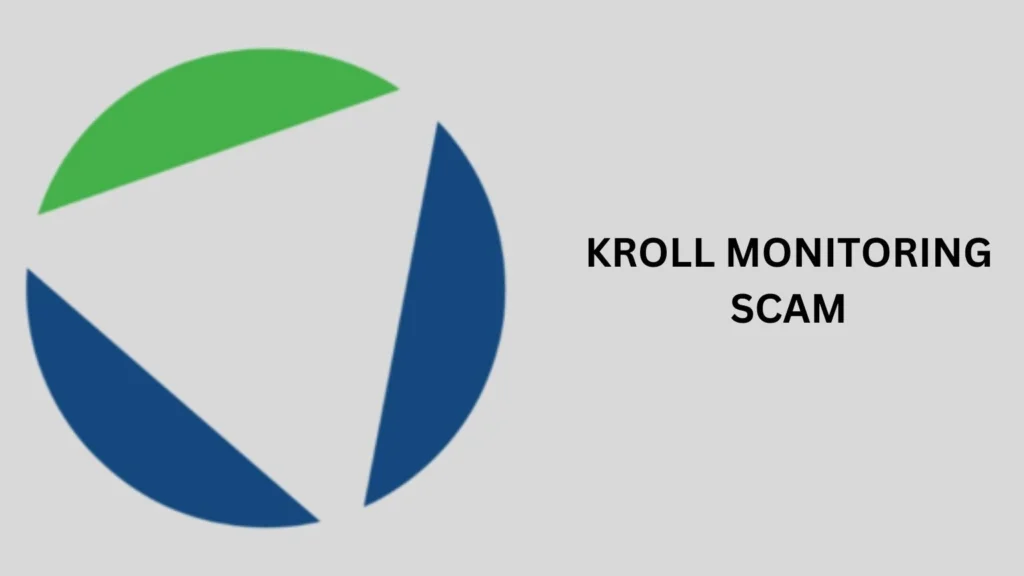 kroll monitoring scam