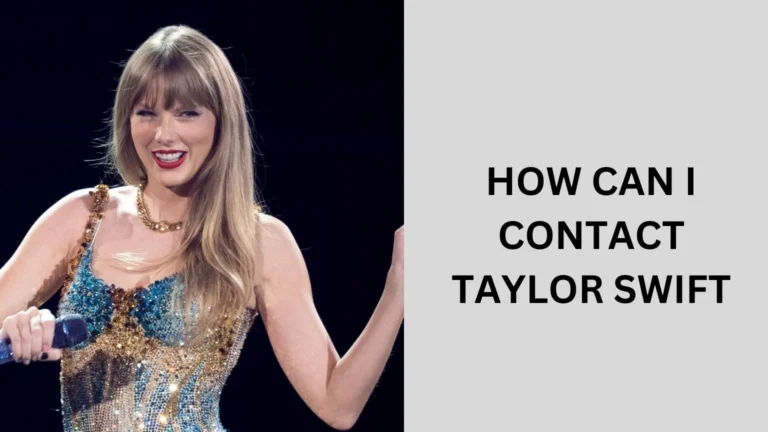 how can i contact taylor swift